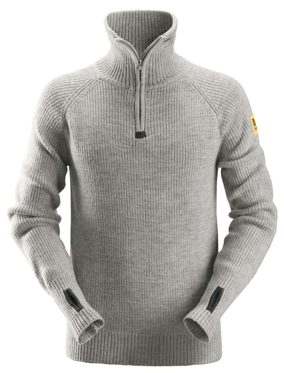 ½ Zip Sweater, Wol