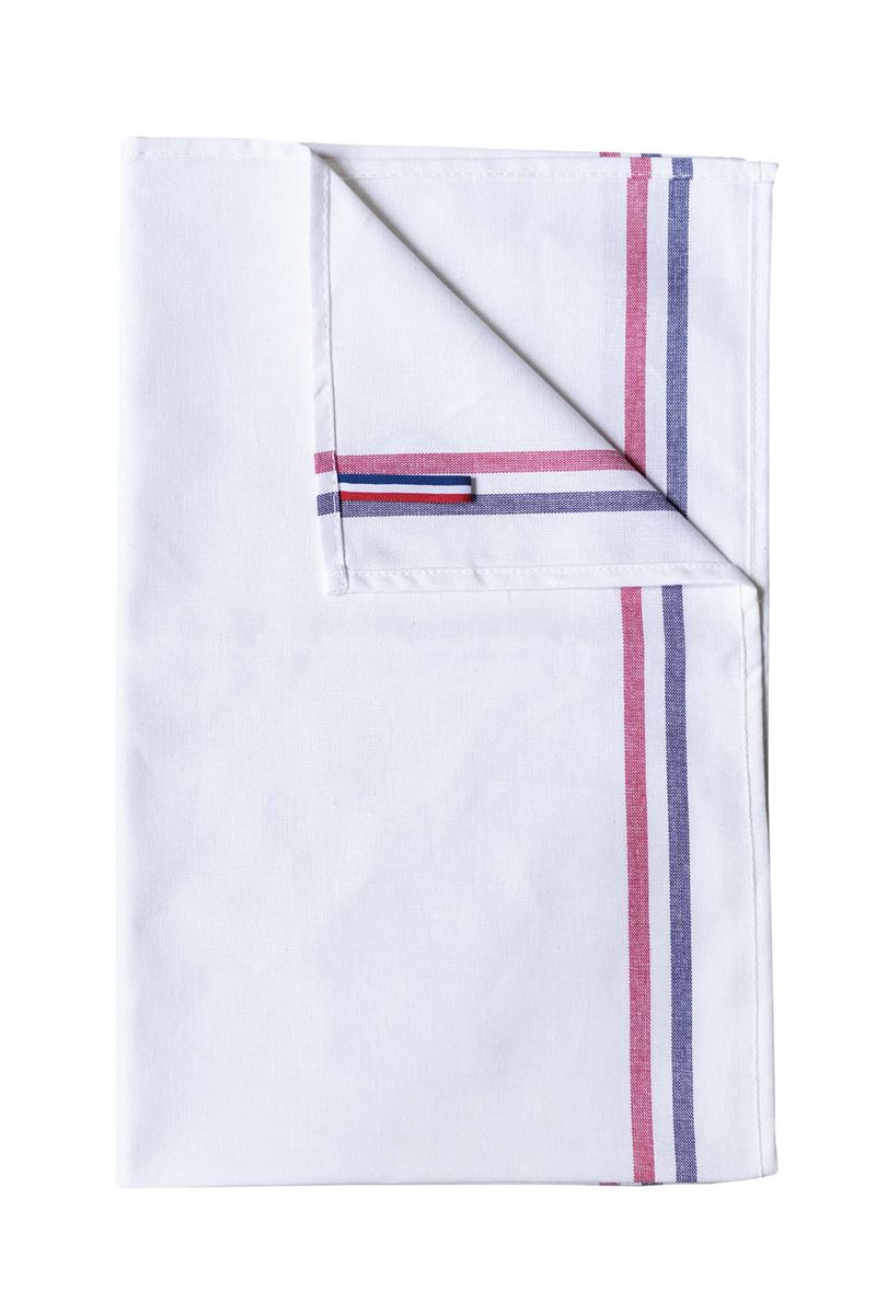 Theedoek met 2†strepen 'Origine France Garantie'