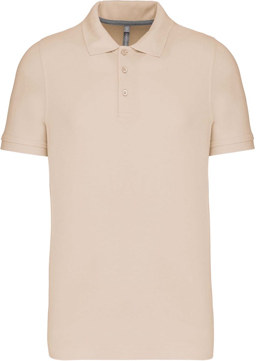 Piquépolo korte mouwen heren