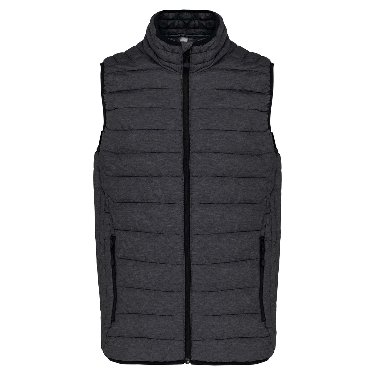 Menís lightweight sleeveless down jacket