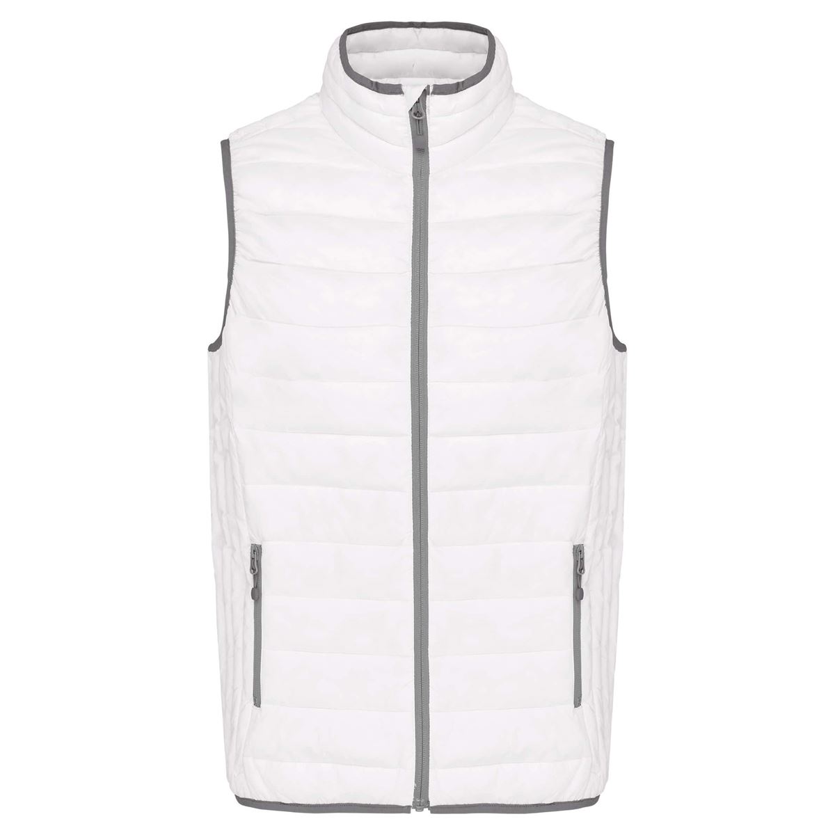 Menís lightweight sleeveless down jacket