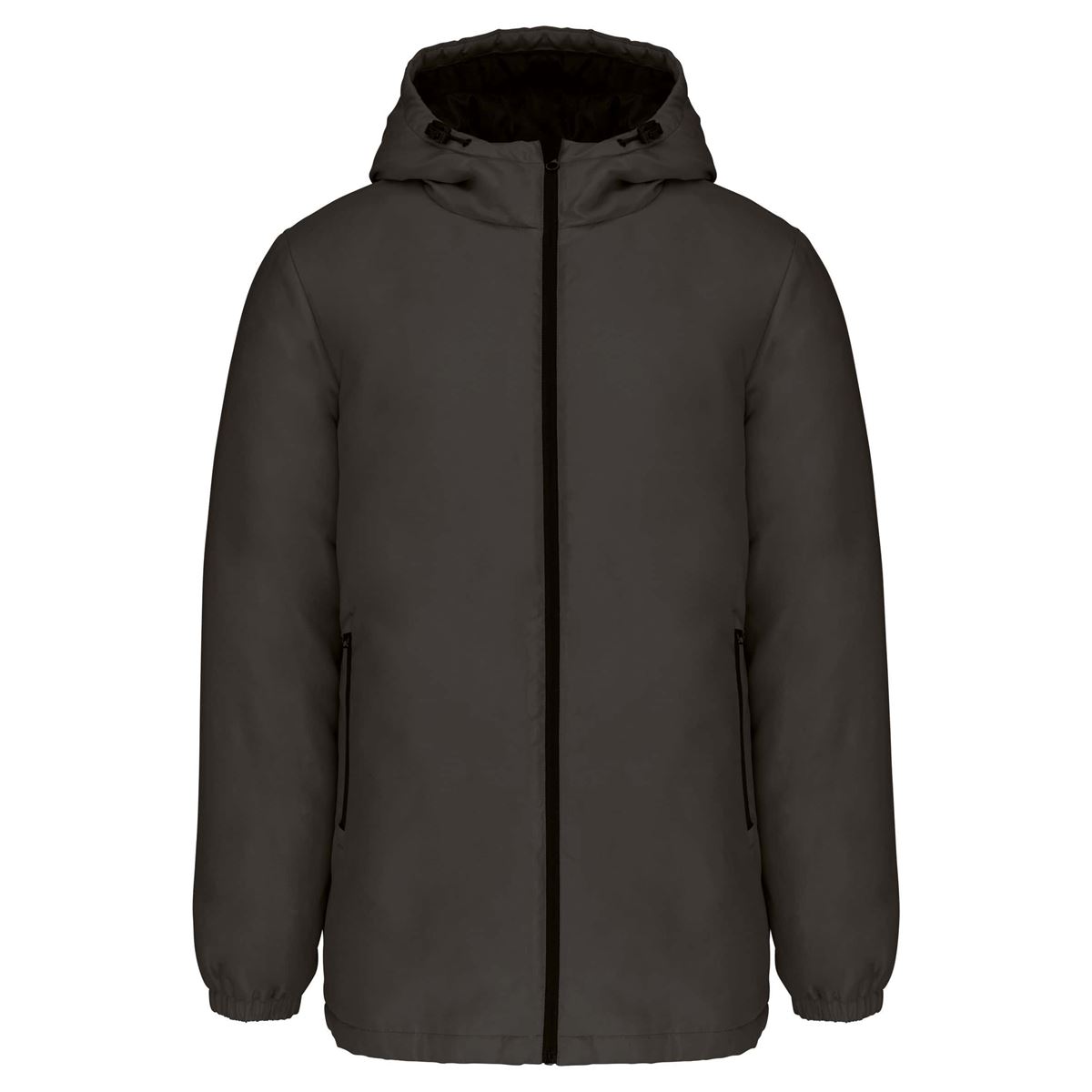 Unisex gerecycled parka met capuchon