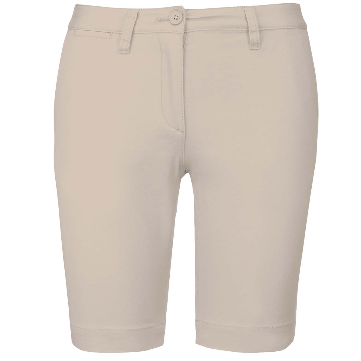 Dames chino bermudashorts