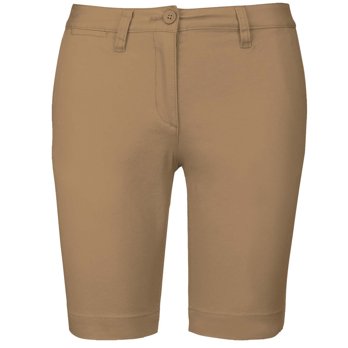 Dames chino bermudashorts