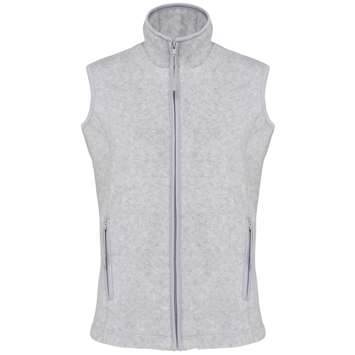 Bodywarmer van microfleece dames