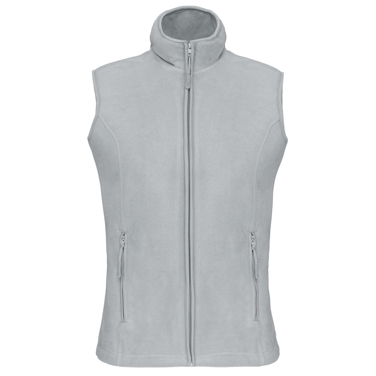 Bodywarmer van microfleece dames
