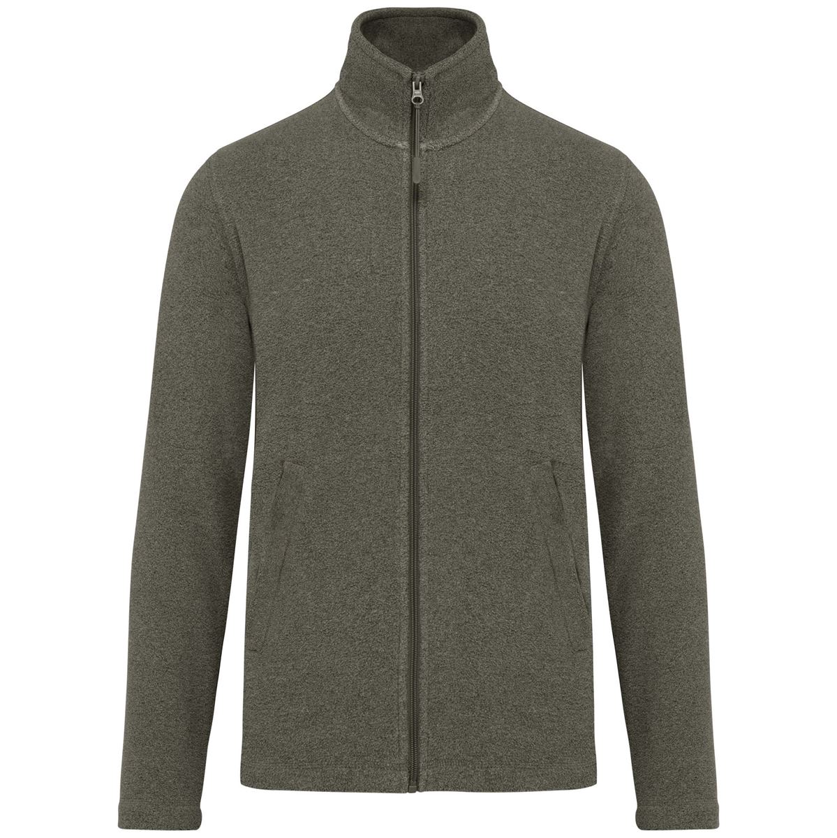 Microfleece met rits heren