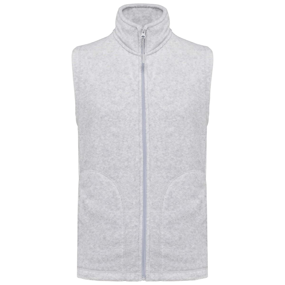 Bodywarmer van microfleece heren