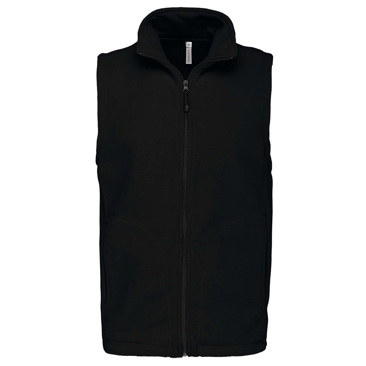 Bodywarmer van microfleece heren