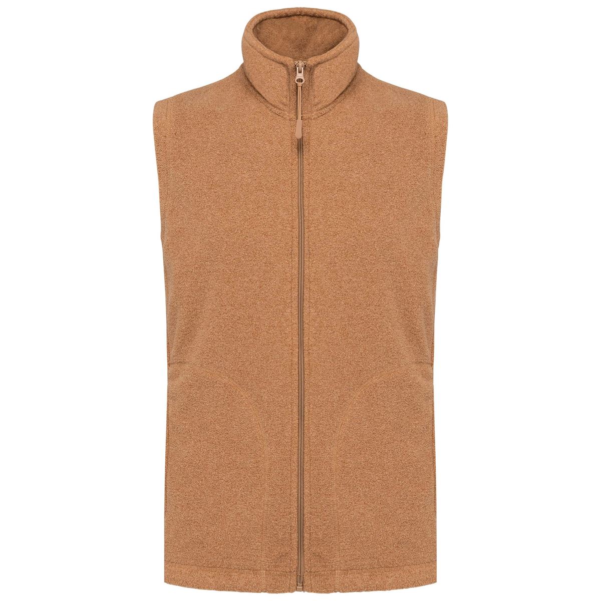 Bodywarmer van microfleece heren
