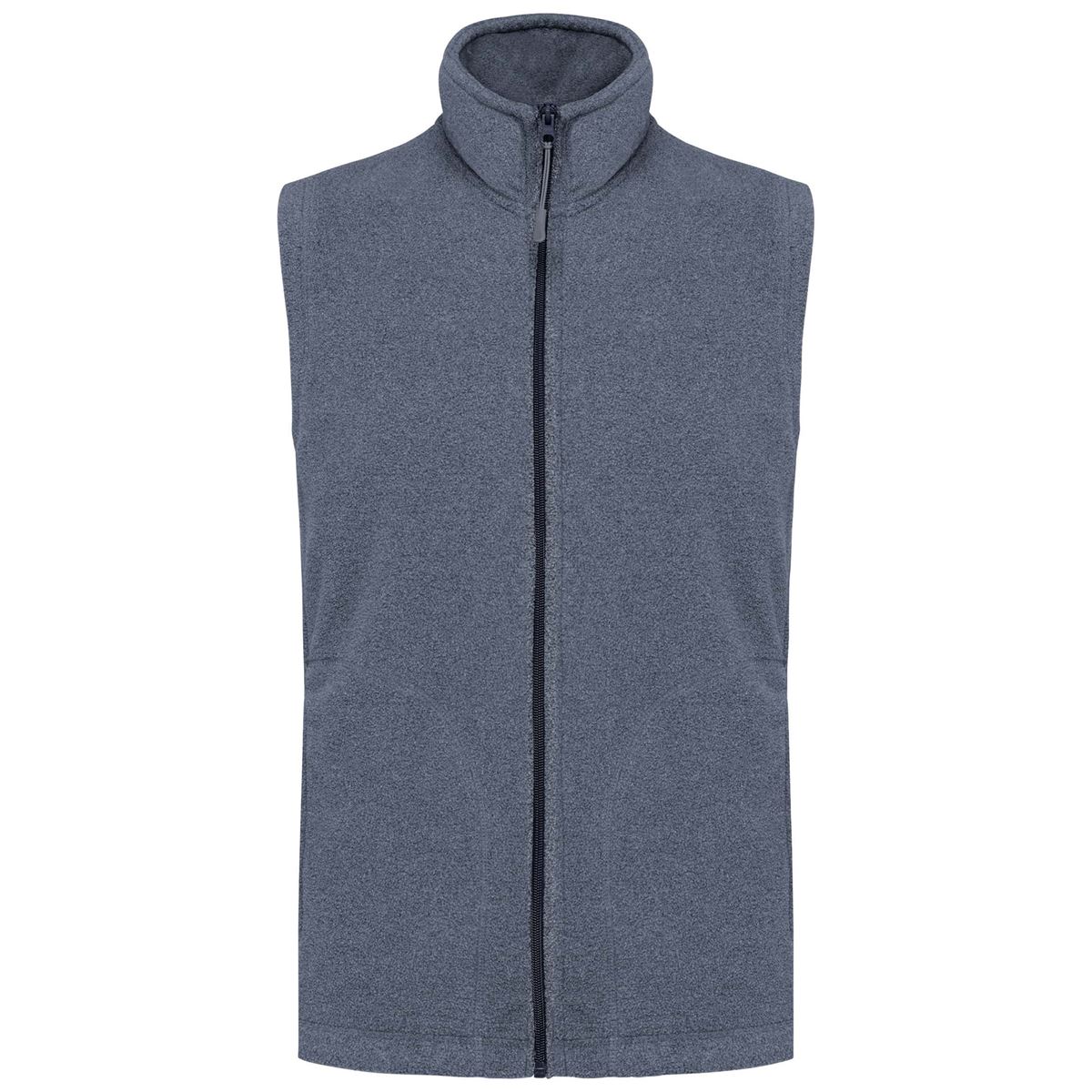 Bodywarmer van microfleece heren