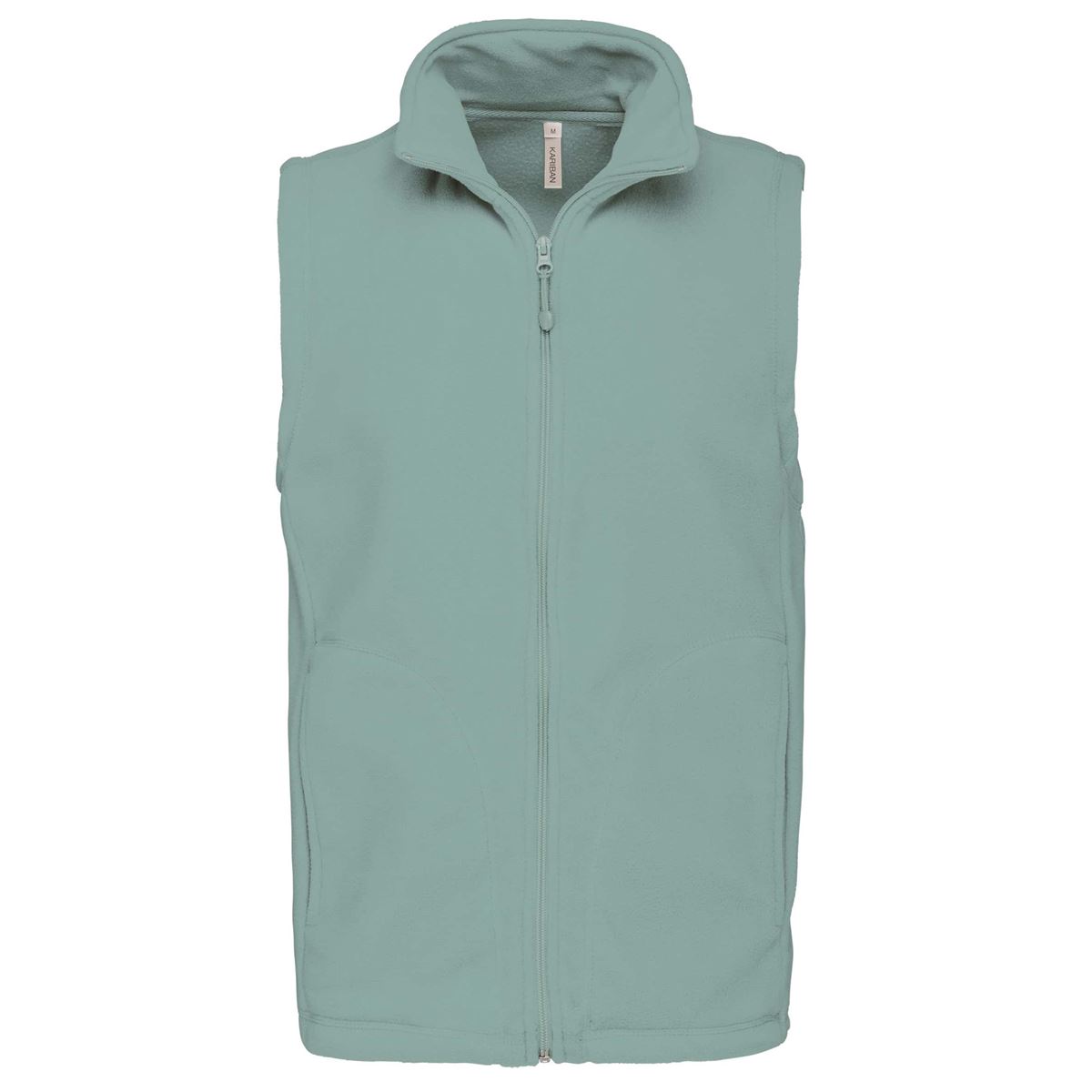 Bodywarmer van microfleece heren