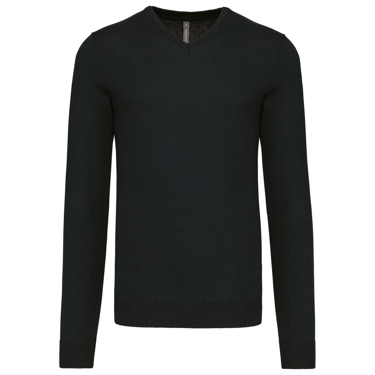 Heren pullover met v-hals