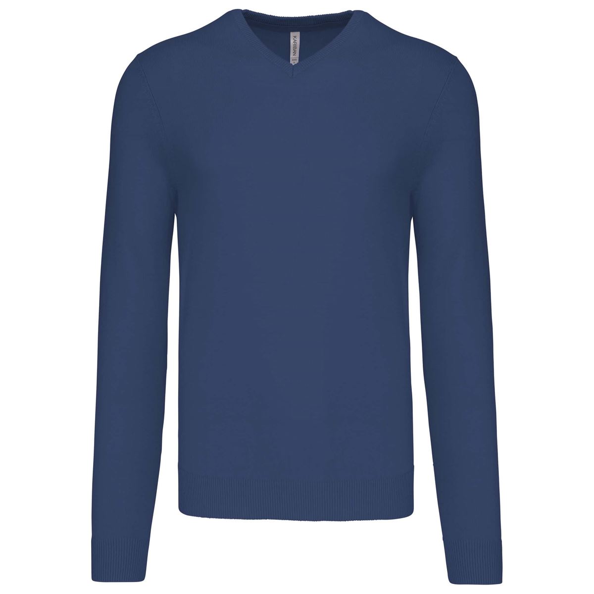 Heren pullover met v-hals