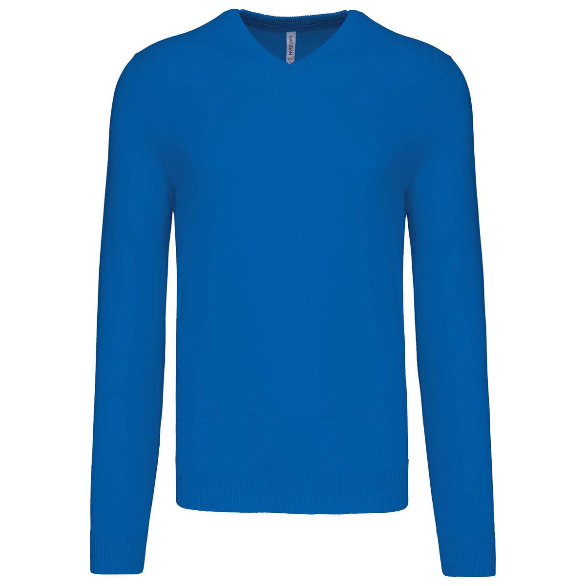 Heren pullover met v-hals