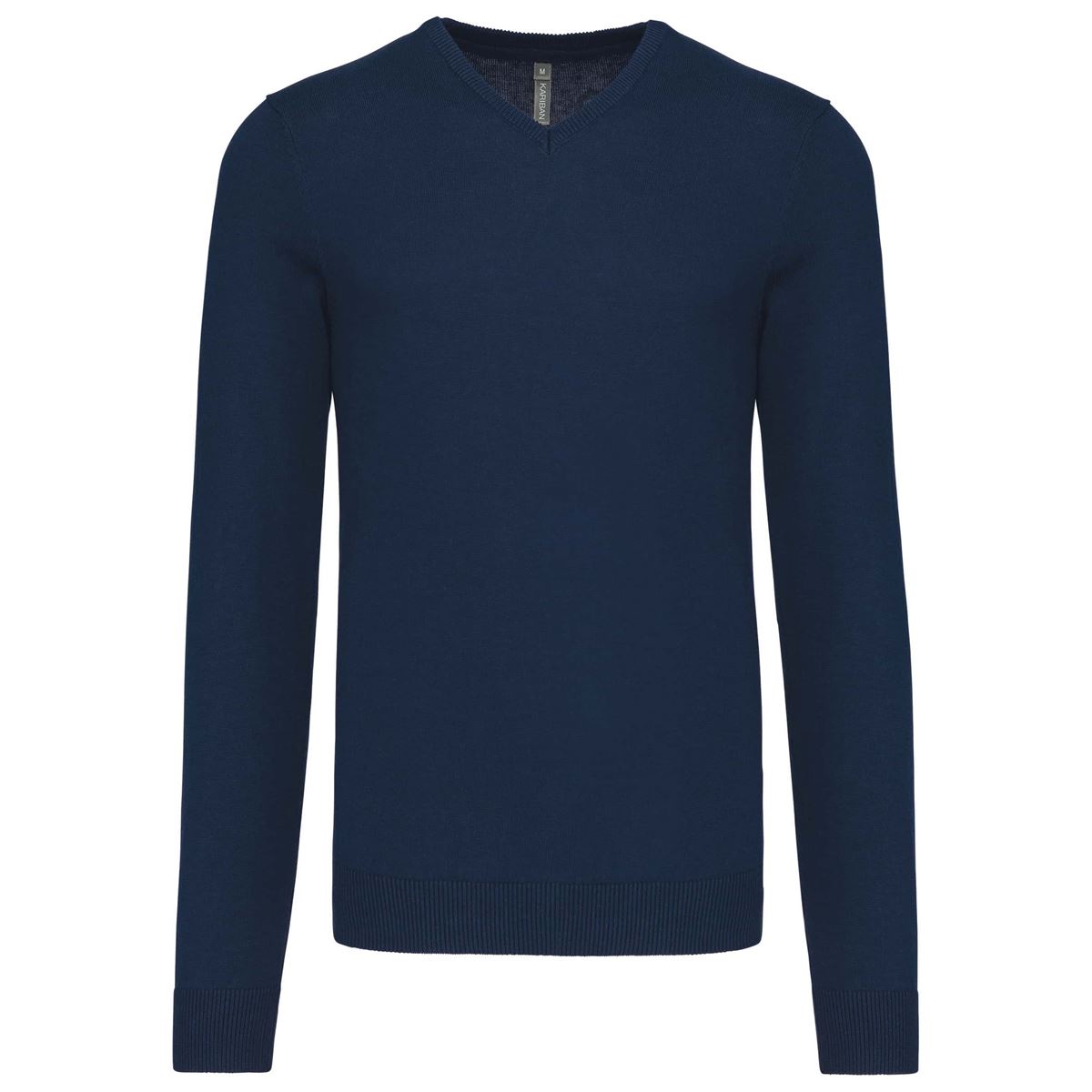 Heren pullover met v-hals