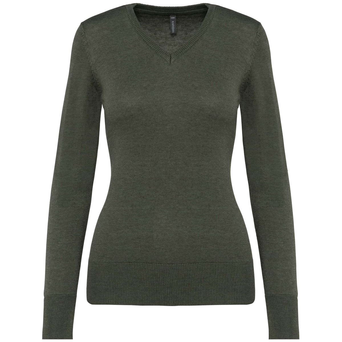 Dames pullover met v-hals