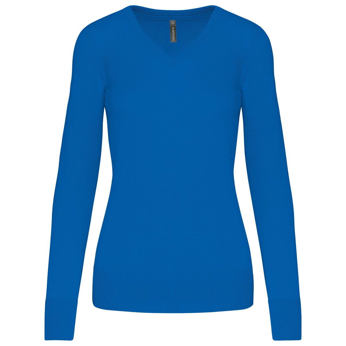 Dames pullover met v-hals