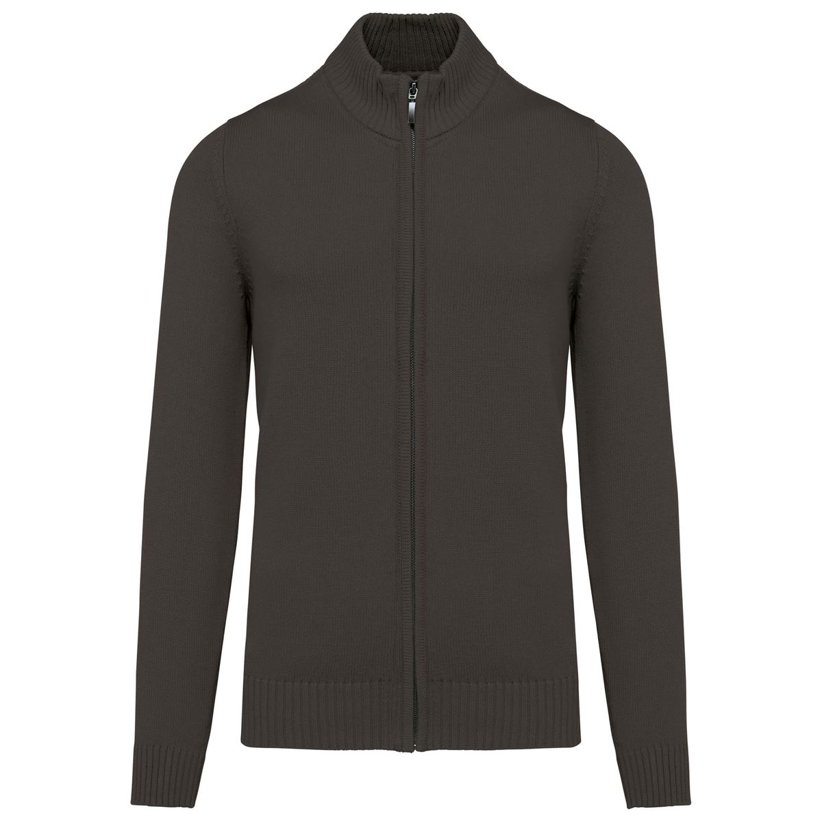 Heren cardigan met rits