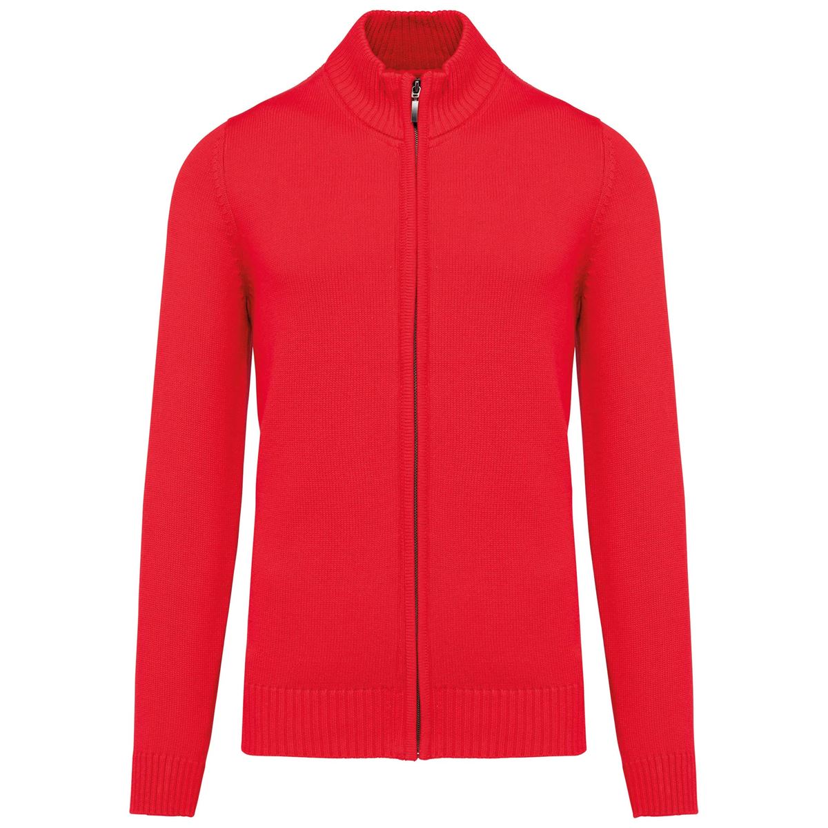 Heren cardigan met rits